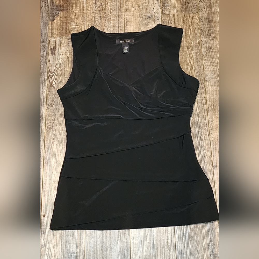 White House Black Market Black Tank Top